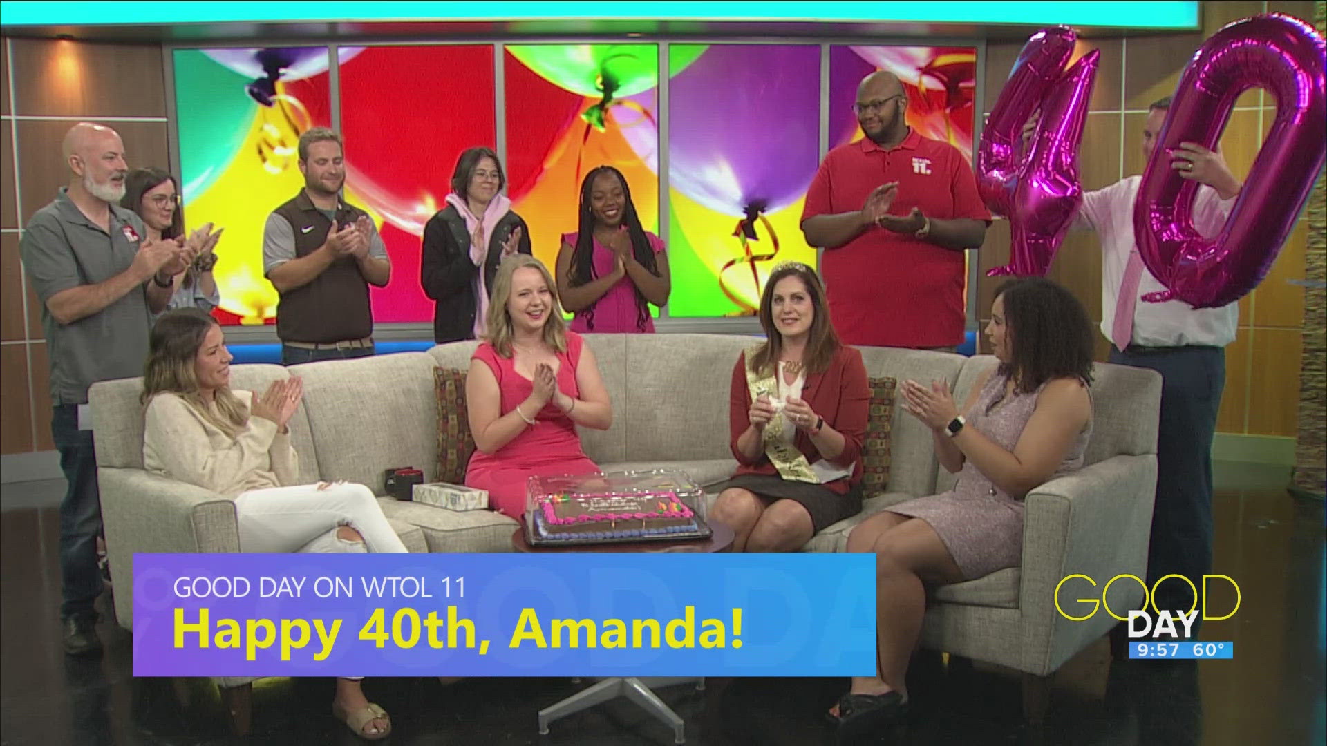 Friends, family and co-workers wish a big happy birthday to anchor/reporter Amanda Fay!