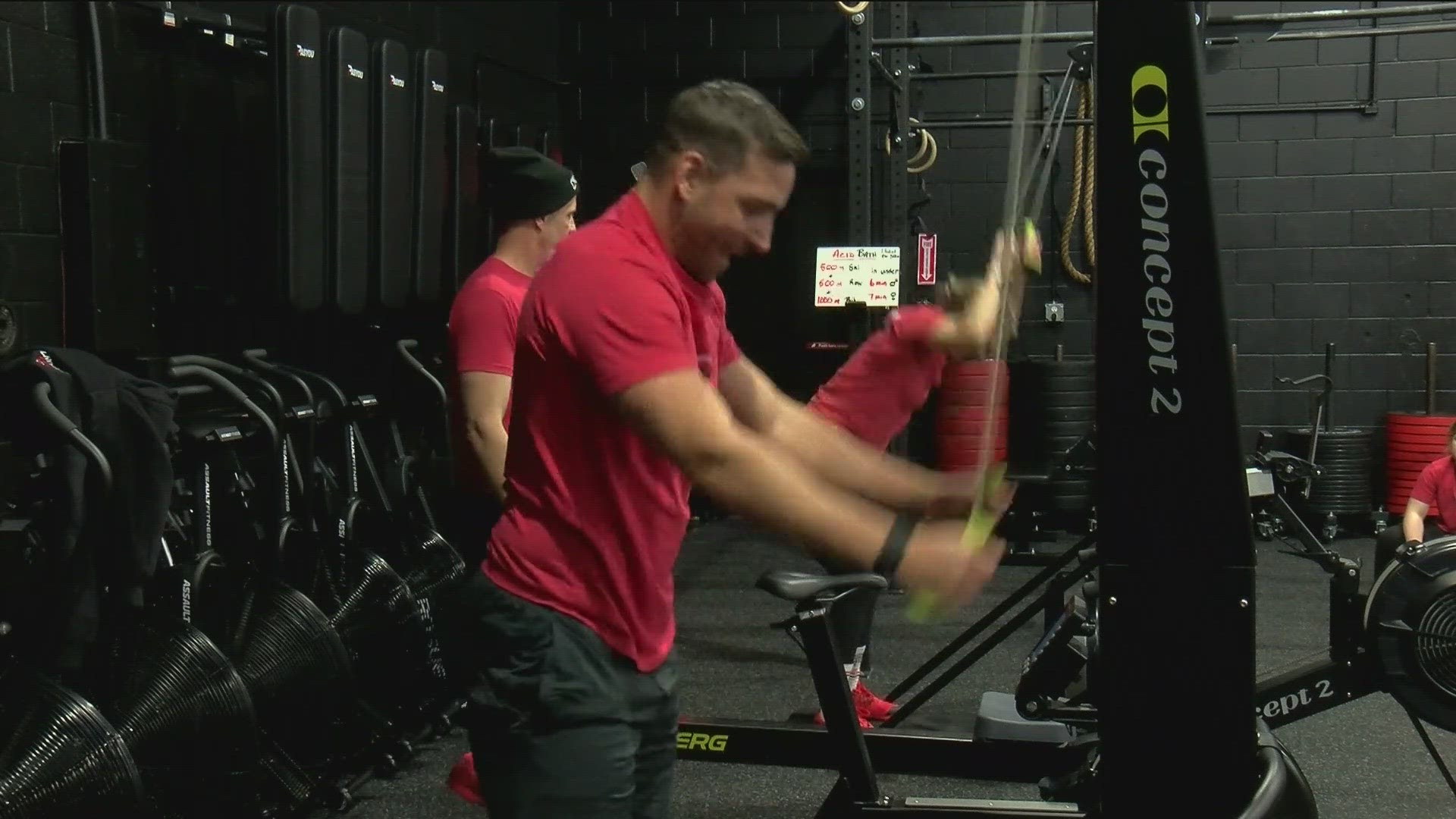 When the gym that a group of CrossFit enthusiasts were using closed down, the group opened up a gym of their own, CrossFit Fenix.