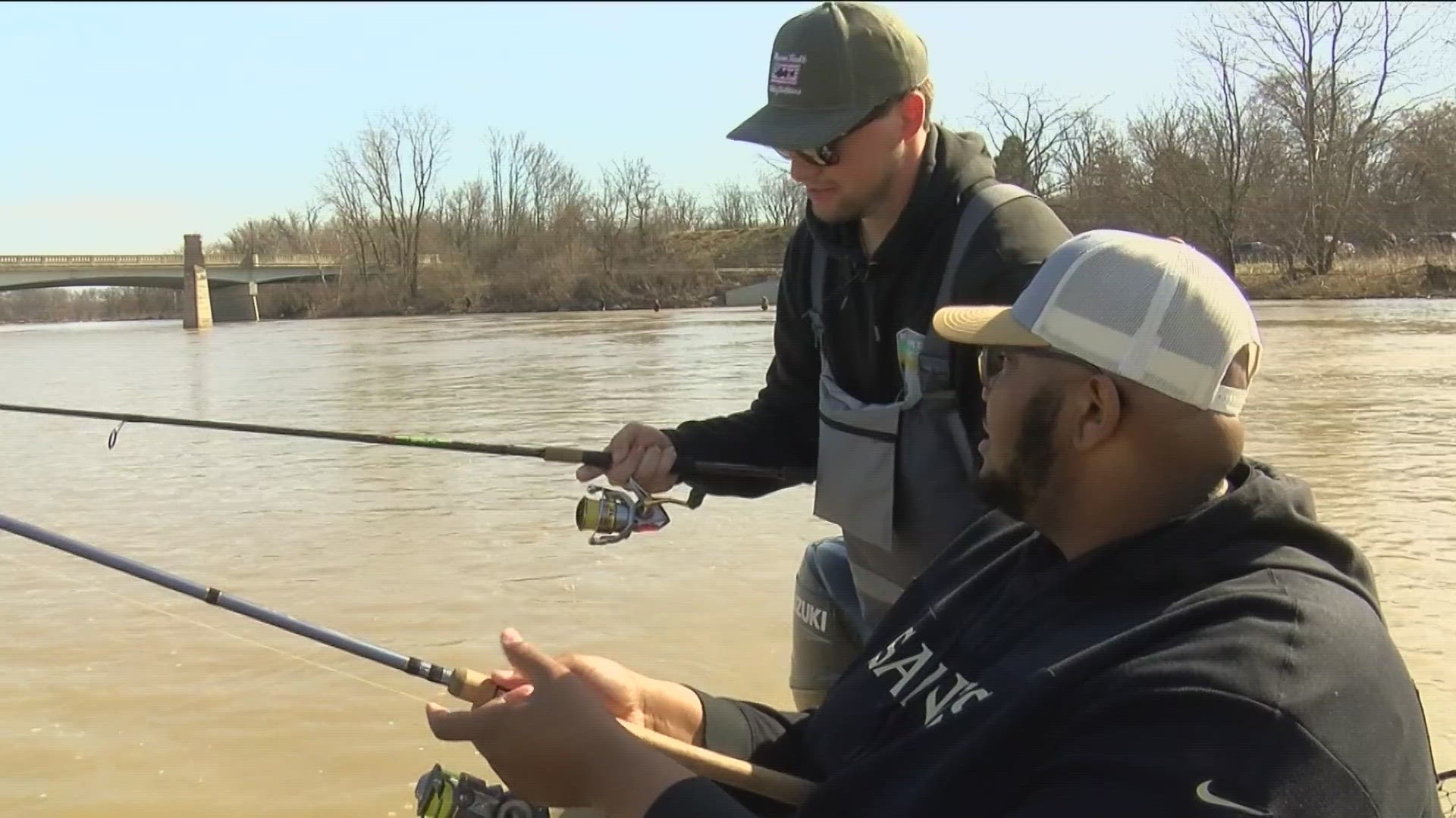 Day in the life of walleye fishing on the Maumee River