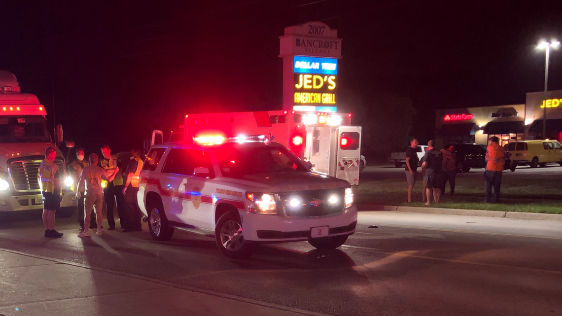 Man killed, woman hospitalized after being struck by car while crossing