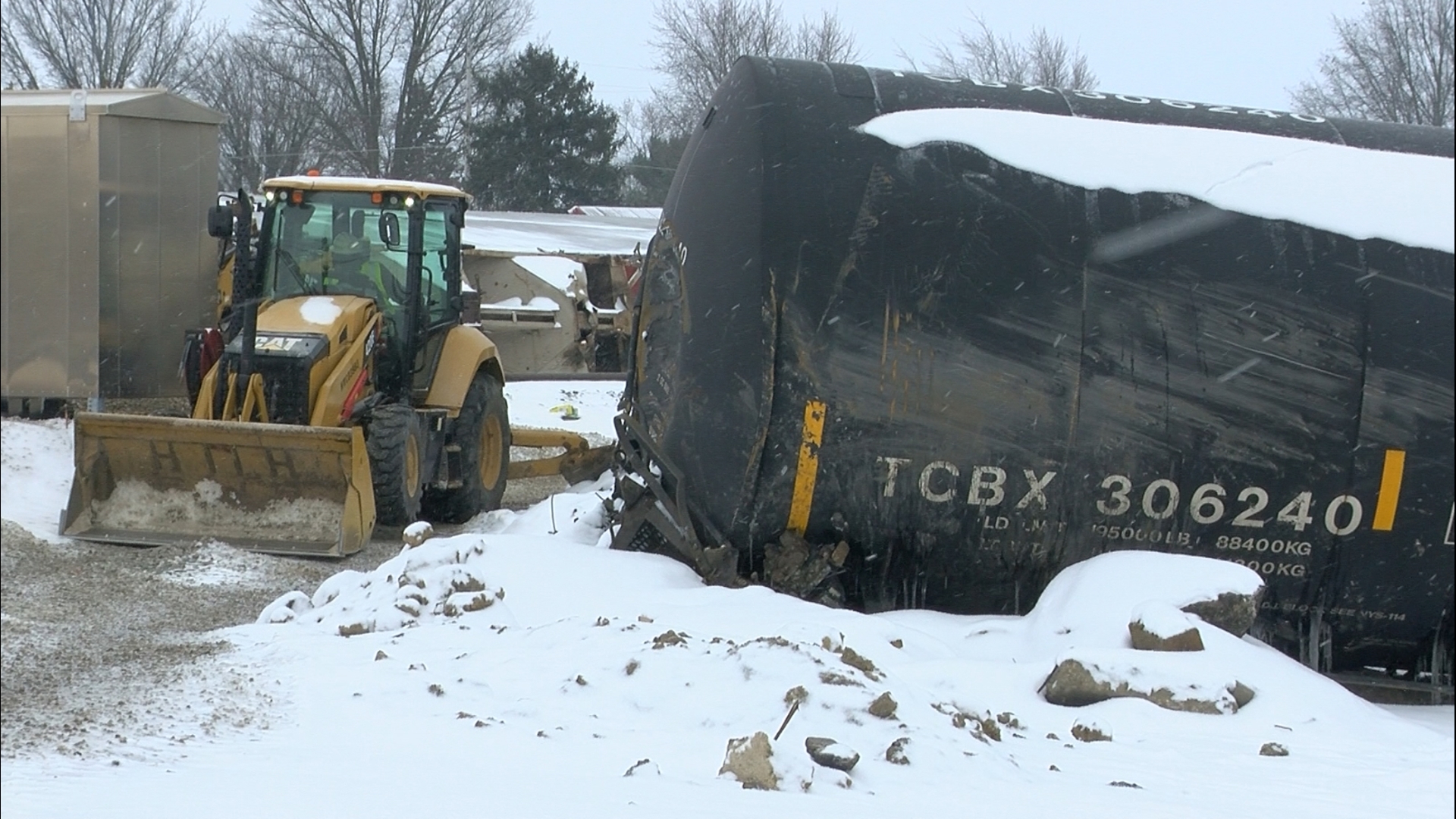 U.S. 224 is expected to reopen for vehicles on Feb. 25, according to Norfolk Southern.
