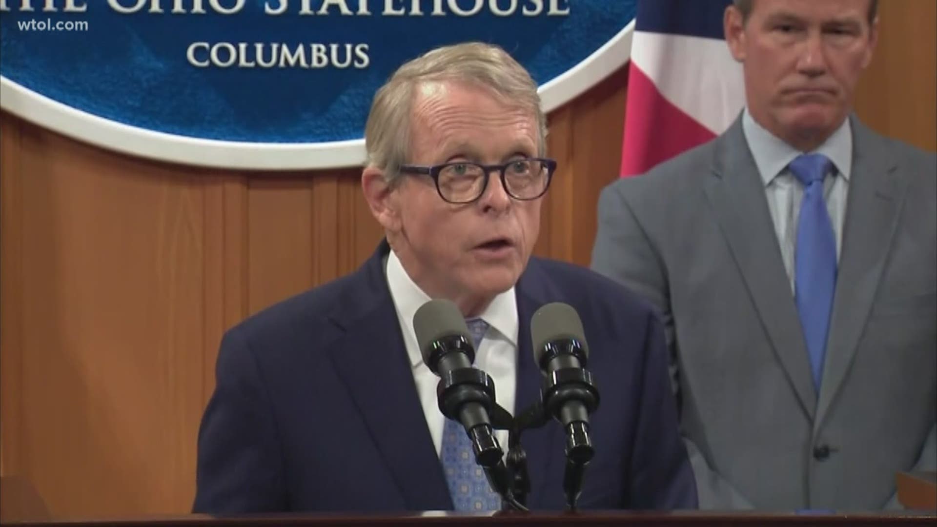 Governor plans to take action to enhance the state and federal background check systems. DeWine seeks to improve law enforcement databases.