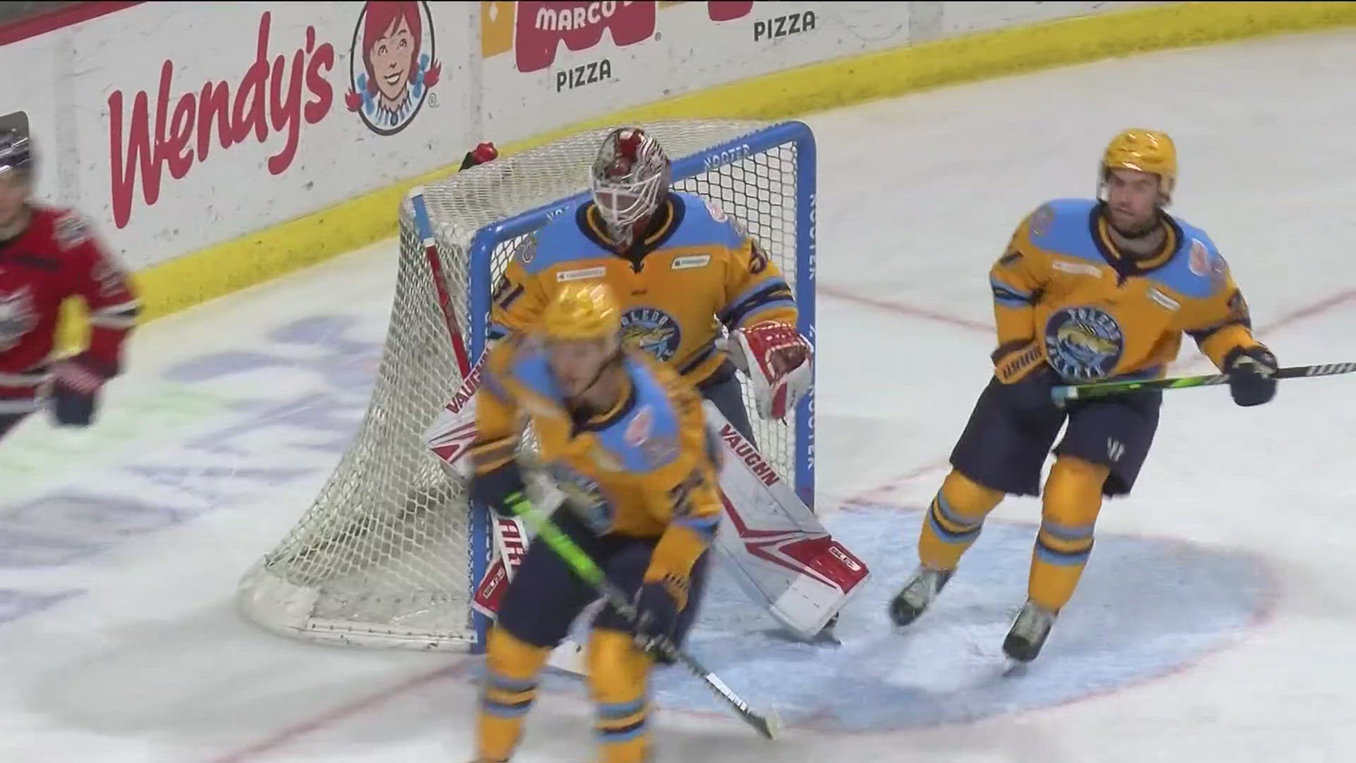 The Walleye take on the Wheeling Nailers in the second round of the playoffs beginning Friday night.