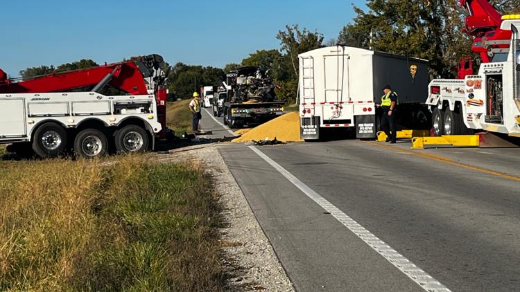 Woman hospitalized after crash with semi in Sandusky County | wtol.com