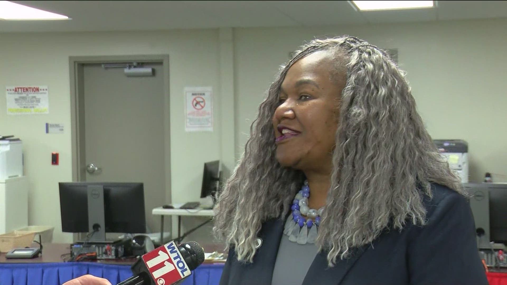 Lucas County Board of Elections Director Lavera Scott talks voter turnout for the Aug. 8 special election.