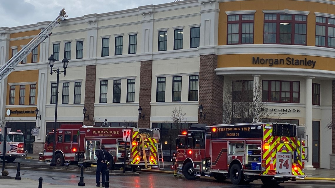 Levis Commons fire damages Benchmark, Basil restaurants 