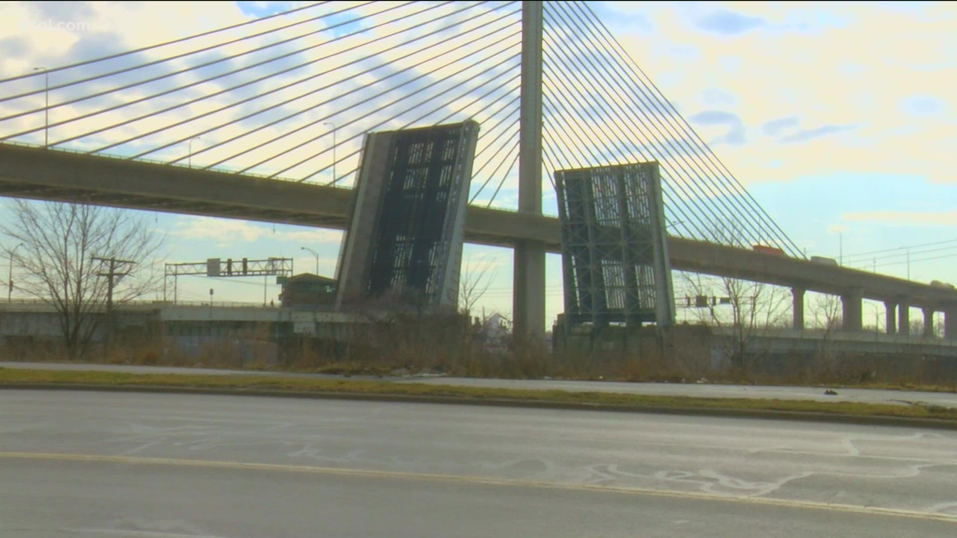 The drawbridge, which carries State Route 65 over the Maumee River, has been stuck open since March 21 after an electrical component became overloaded.