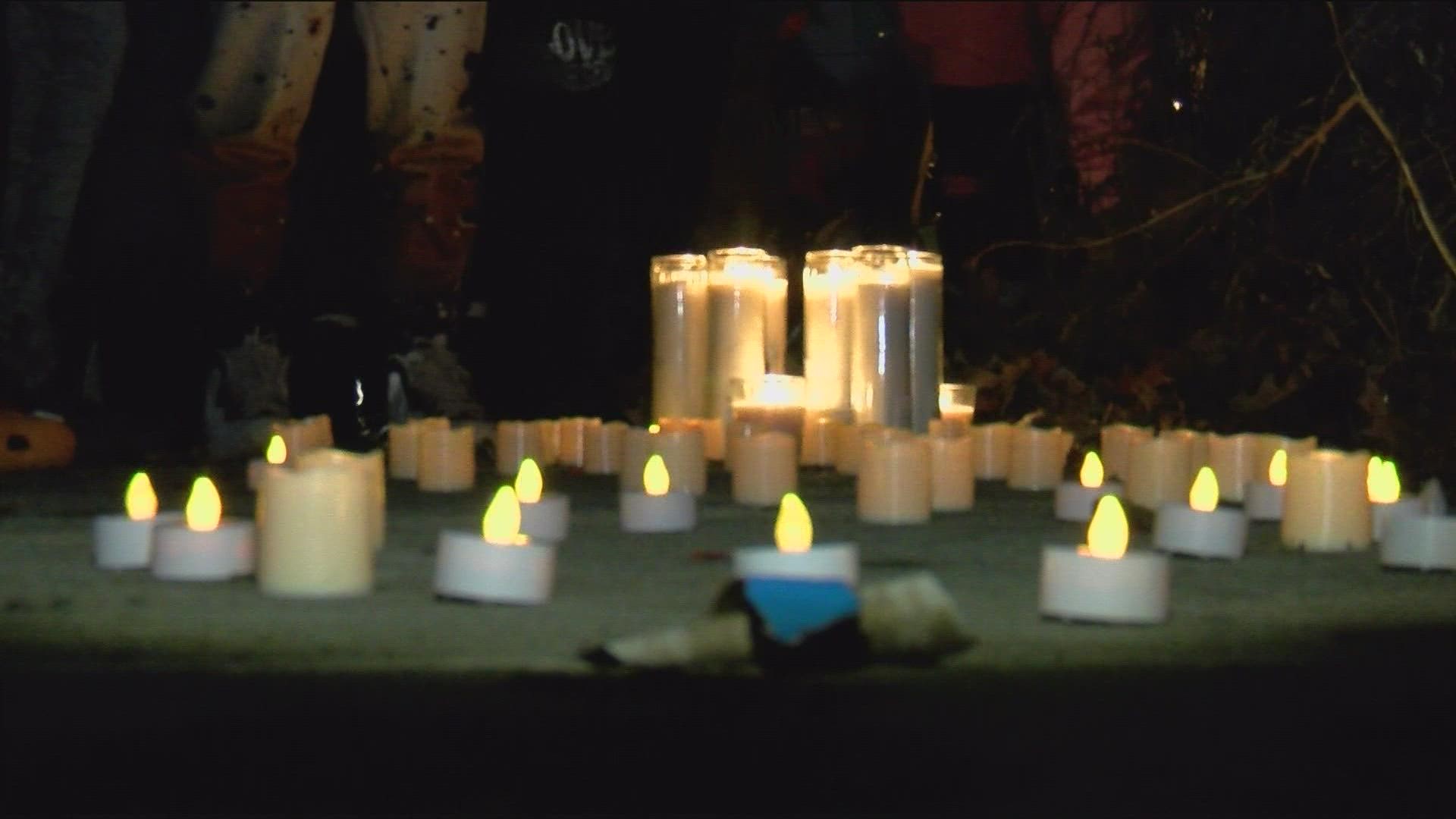 Friday night, family members, friends and loved ones gathered for a vigil to remember the lives of 16-year-old Ke'Marion Wilder and 15-year-old Kyshawn Pittman.