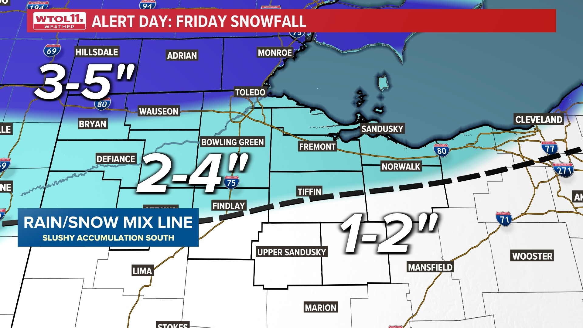 3 things to know before Friday's snow arrives | WTOL 11 Weather | wtol.com