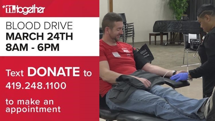 Still time to register for Friday's #11Together Blood Drive