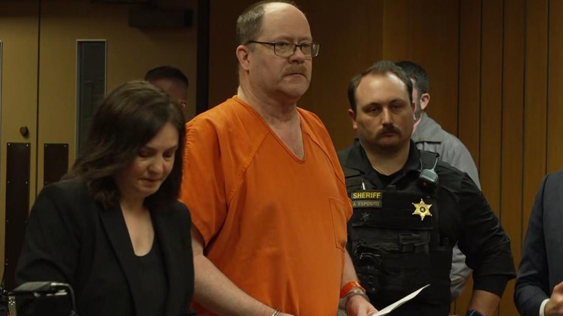 Dale Warner transferred to state prison intake following sentencing for wife's murder