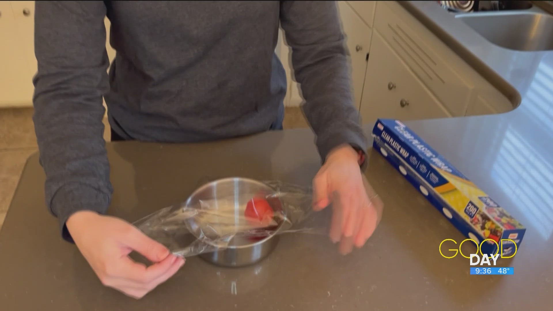This Video Shows You the RIGHT Way to Use Cling Wrap