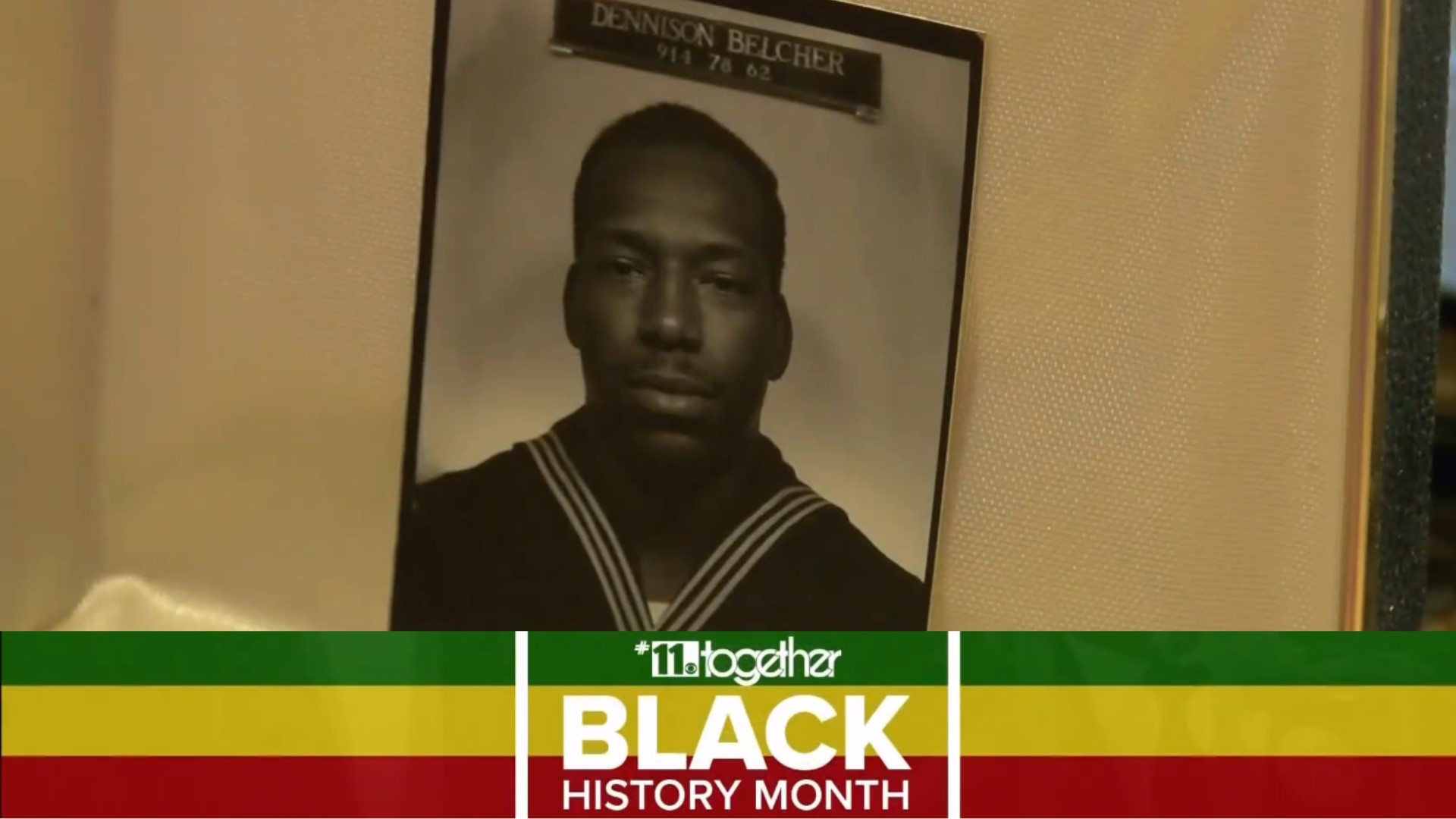 Dennison Belcher was one of the few African Americans in the military during his time as a sailor.