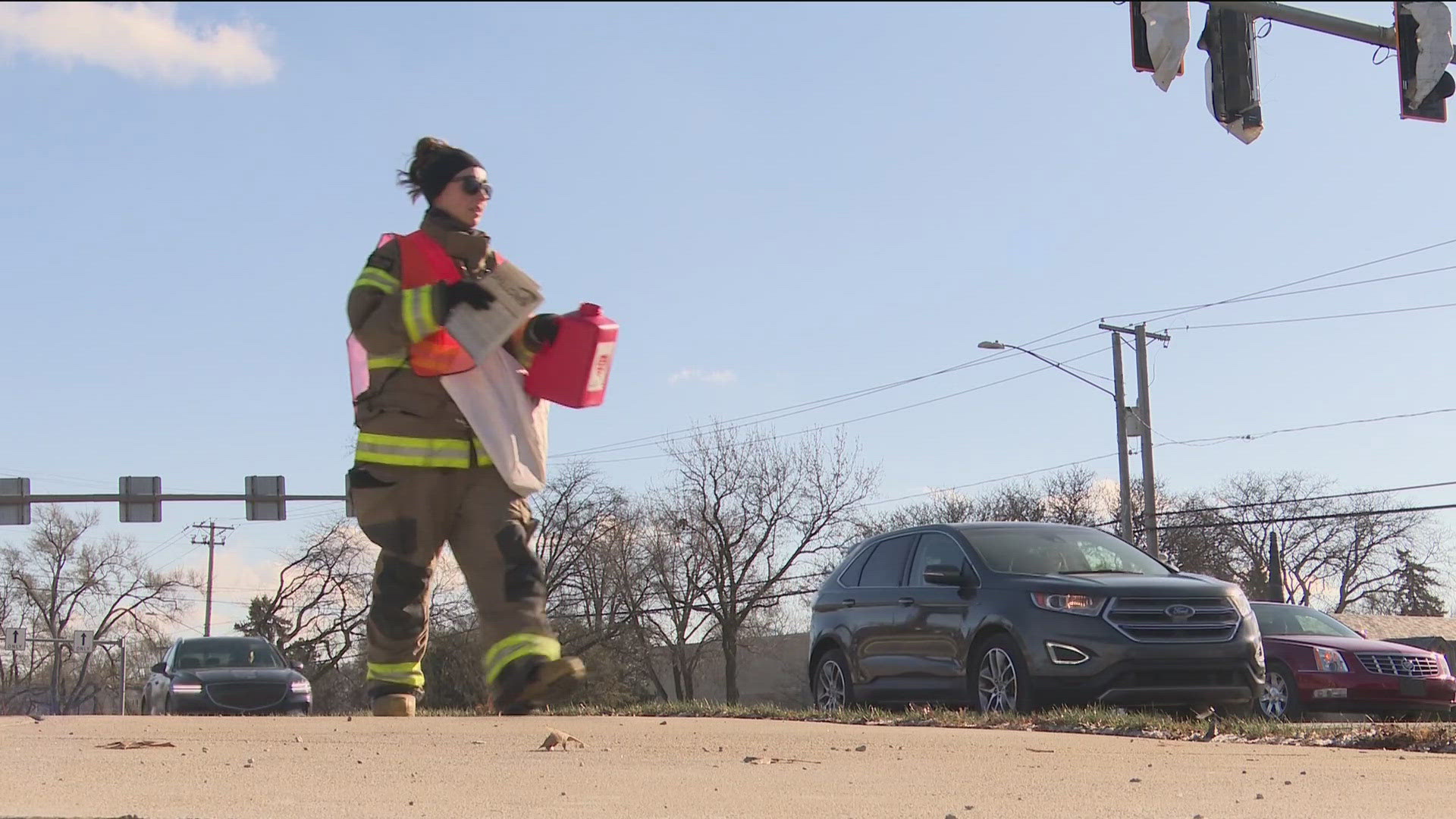 The annual charity paper sale raises money for winter clothing for kids, food baskets for families, college scholarships for seniors and local charities.