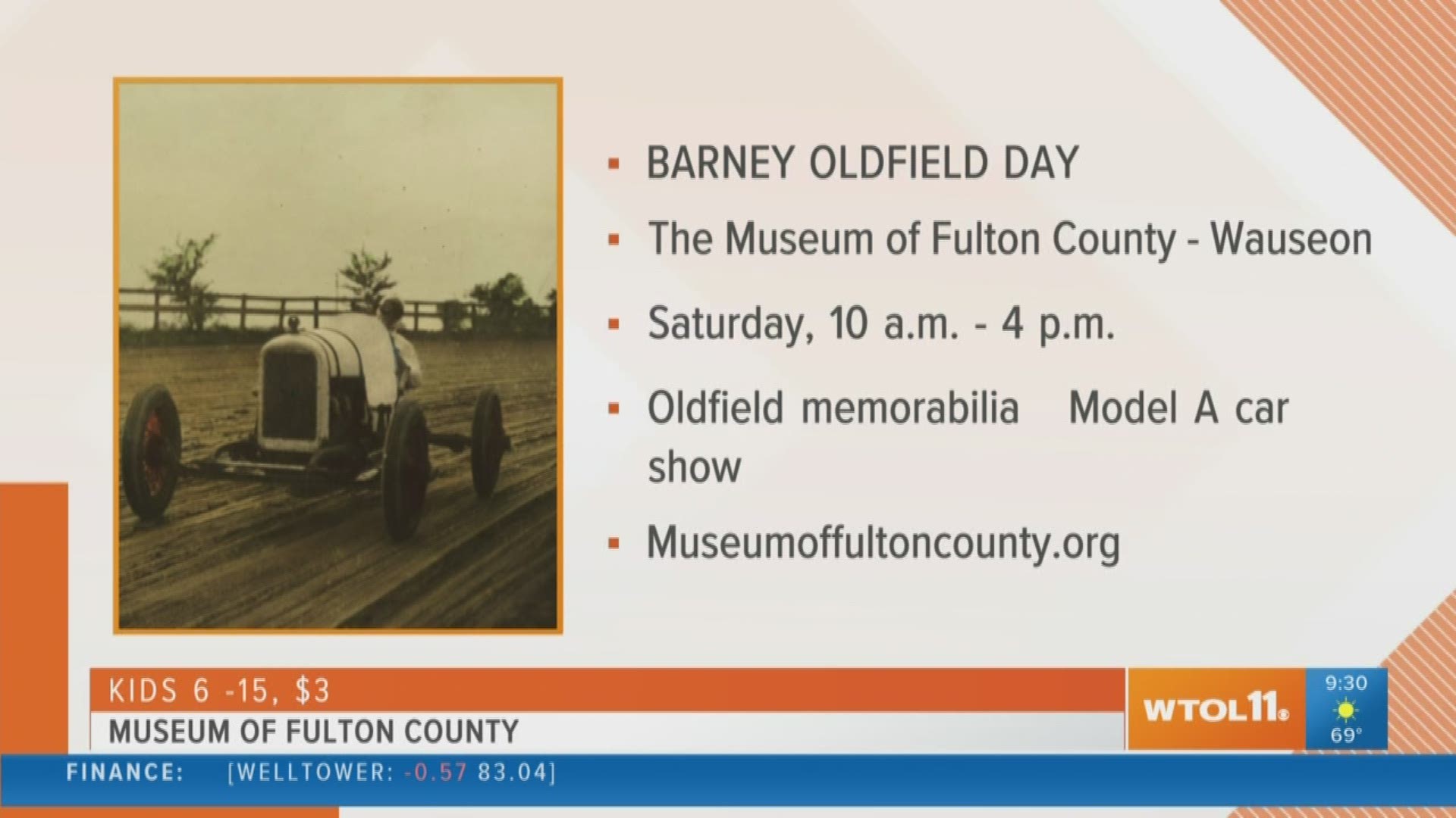See why the Museum of Fulton County is celebrating "Speed Demon" Barney Oldfield of Wauseon this weekend.