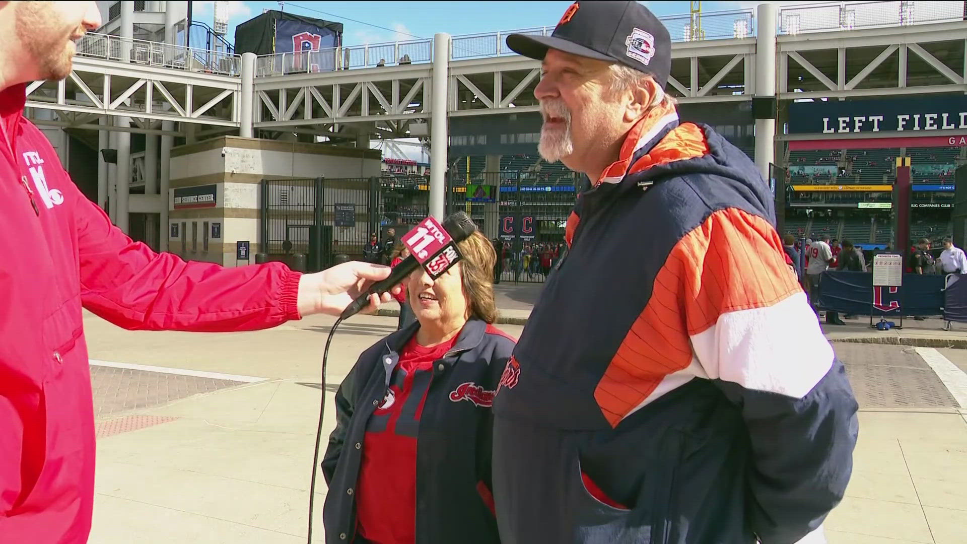 WTOL 11's Steve Iwanek is reporting live on Monday from the game in Cleveland.