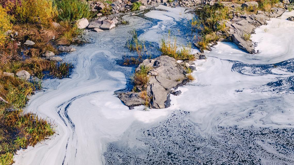 Michigan officials warn public about dangers of foam on state's waterways as summer nears