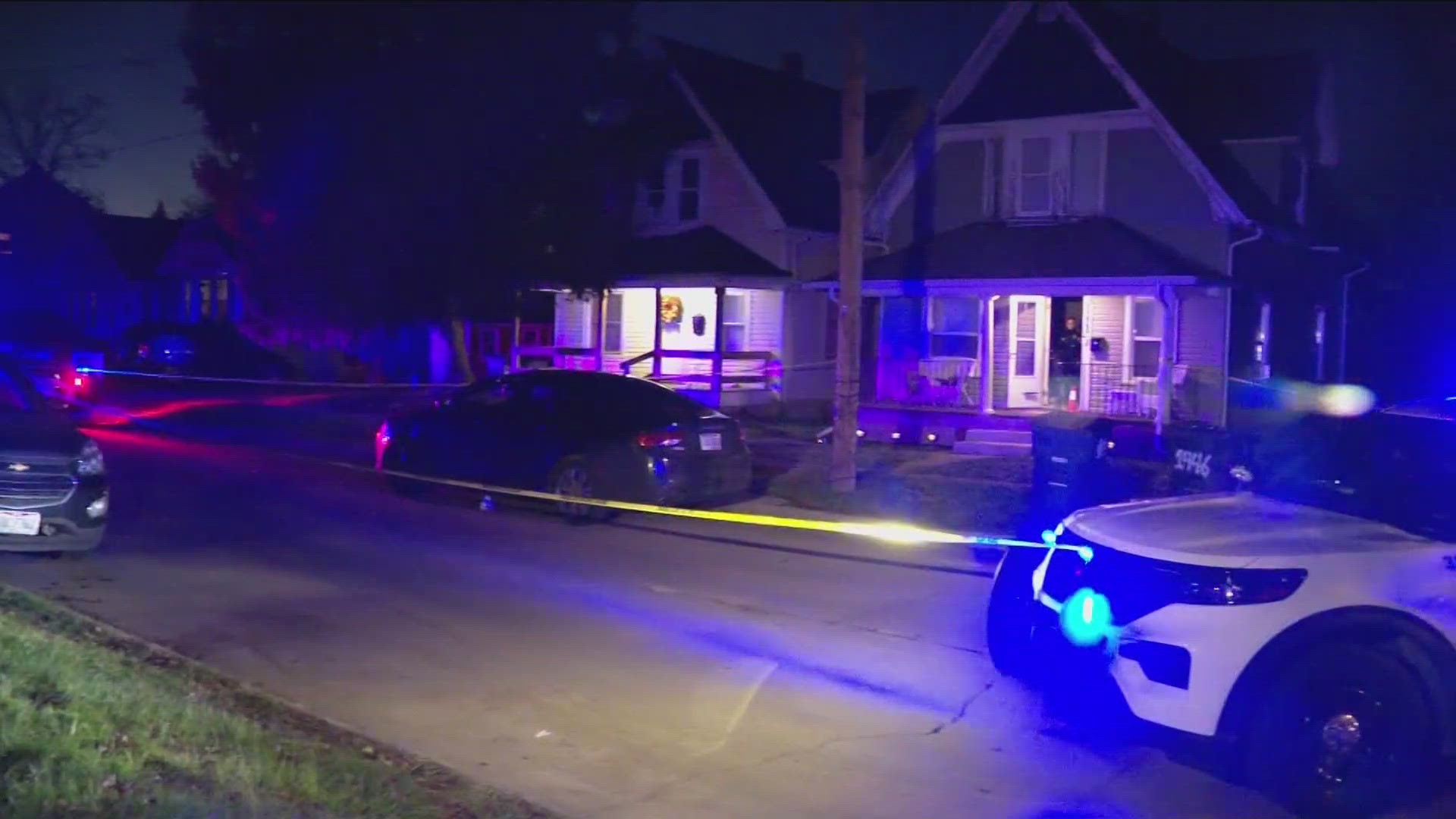 Toledo police said that one person was shot and taken to the hospital, but the extent of their injuries was unknown.