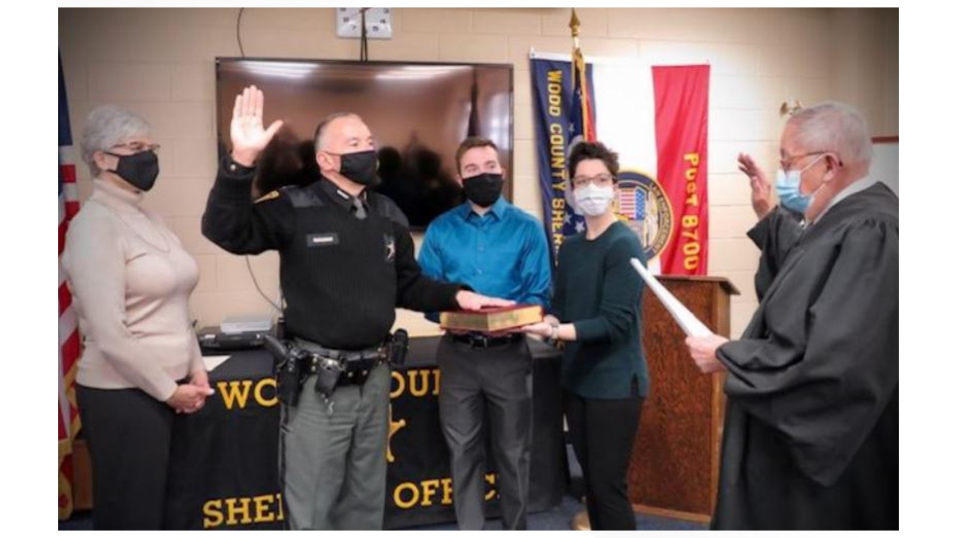 Who is the sheriff of Wood County, Ohio