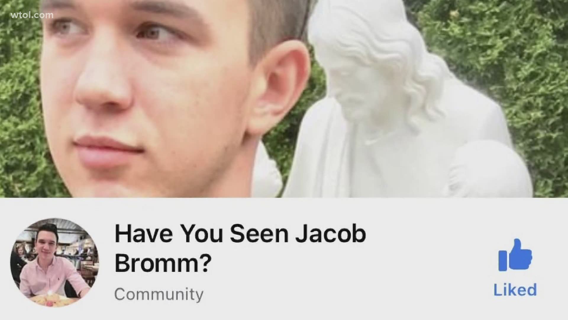 Jacob Bromm went off the grid in 2018 after starting his college career at Bowling Green. He filed a report saying he was OK and walked away from everything.