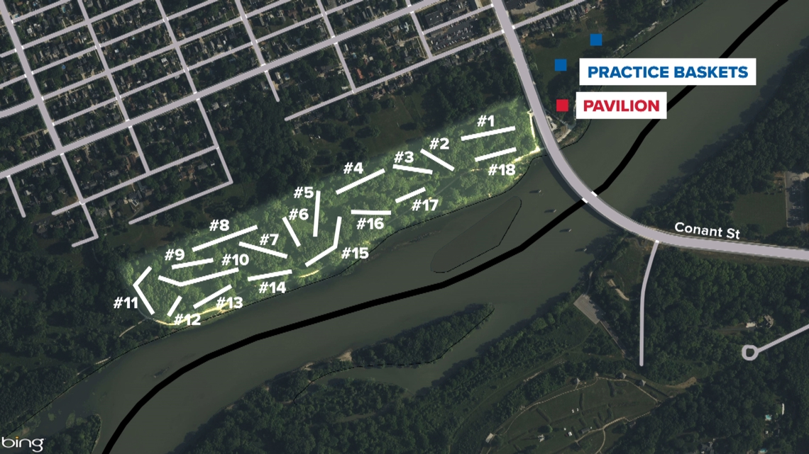 'A great opportunity for us': Proposed Maumee disc golf course sparks debate over future of riverfront land