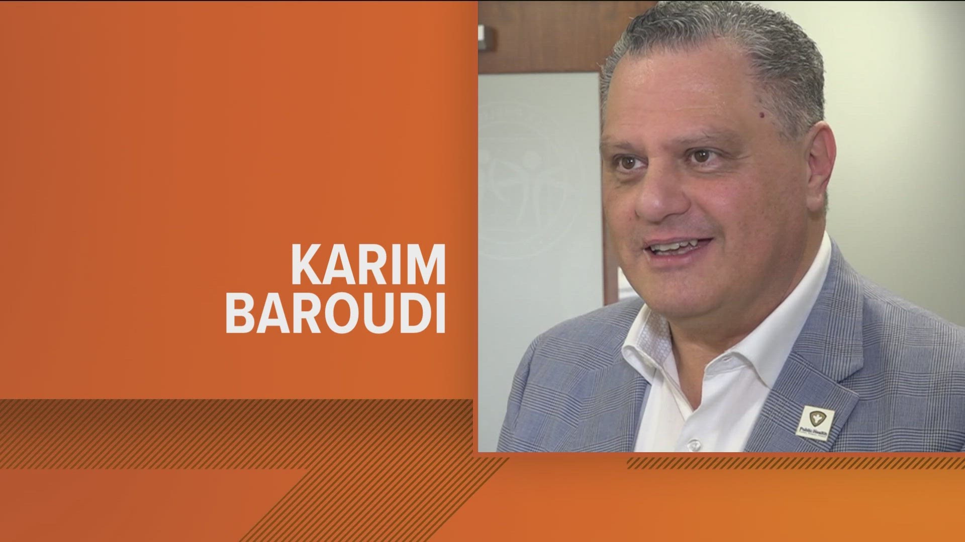 Karim Baroudi will be the next commissioner of the Toledo-Lucas County Health Department, a position he will begin in April.