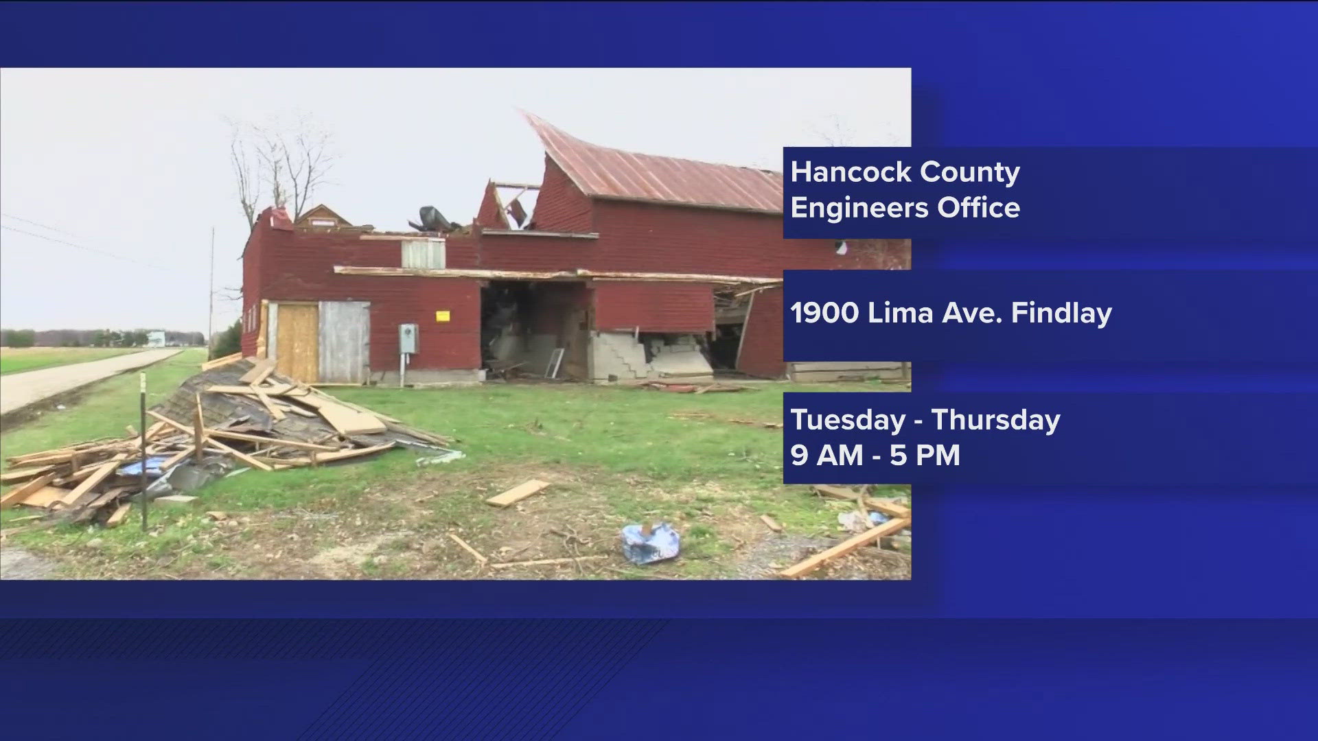 The recovery centers are stationed in Darke, Delaware, Hancock and Miami counties to help residents recover from the tornadoes that touched down March 14.