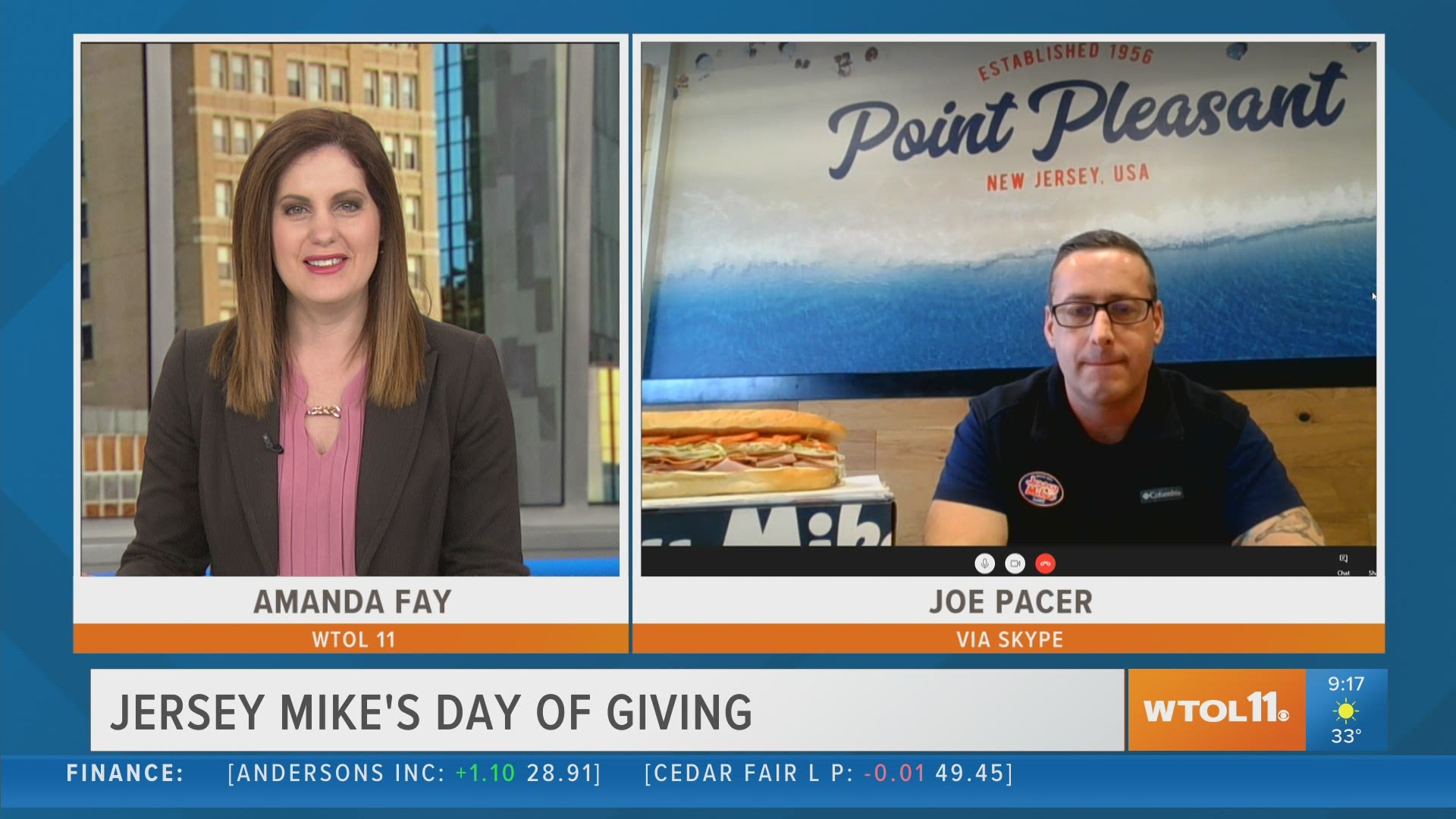 Wednesday Jersey Mike's is doing their annual #dayofgiving where 100% of profits go toward a local charity.