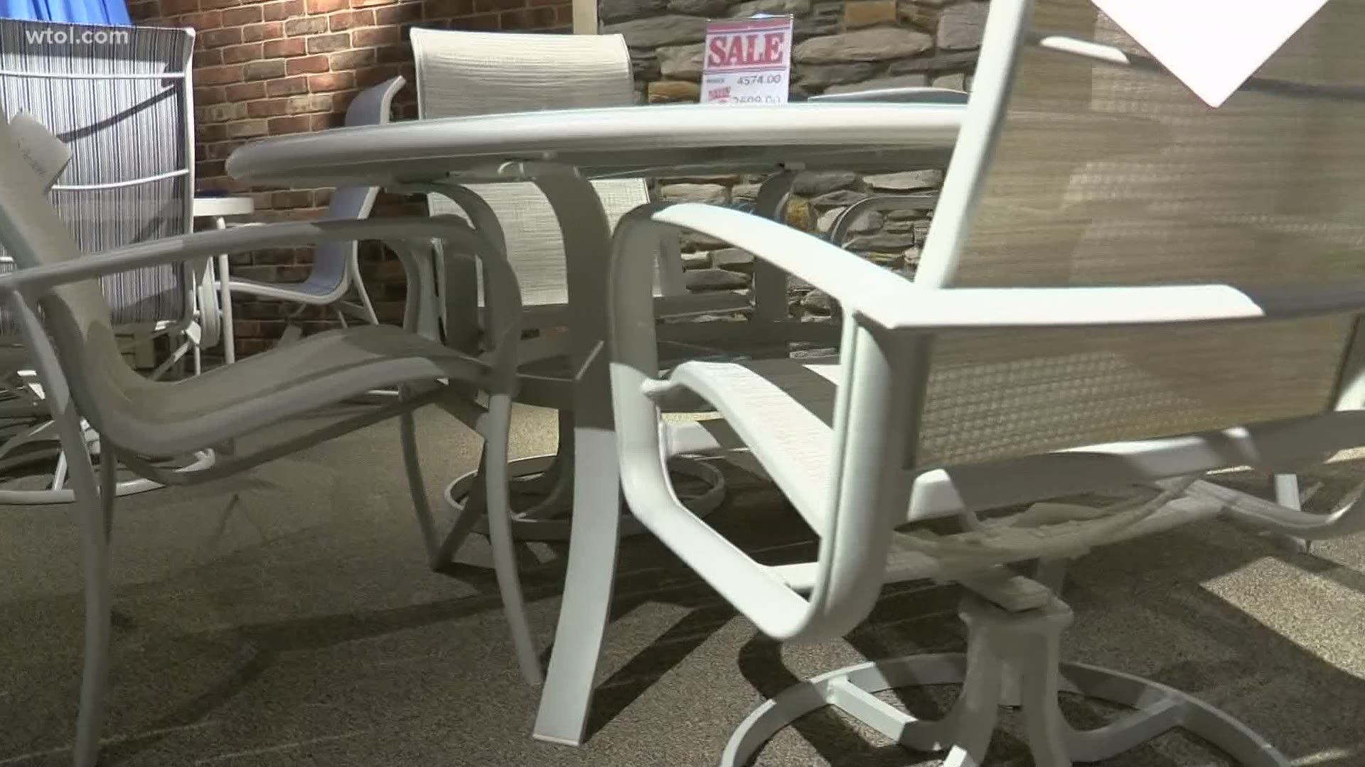 With wind gusts expected, it's smart to secure all your outdoor furniture and put together a safety kit for your home in case the power goes out.