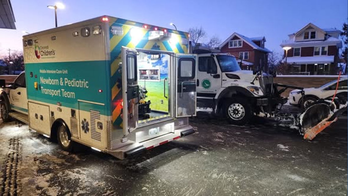 "Just a truck driver" | ODOT worker called a hero for escorting baby to Cincinnati hospital