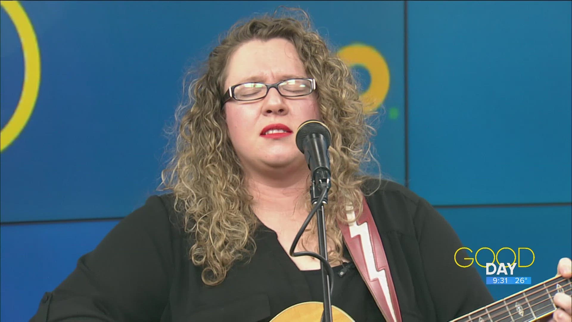 Local singer Abiggale performs her song 'Run Girl, Run' and talks how music and performance work as a part of the healing process.
