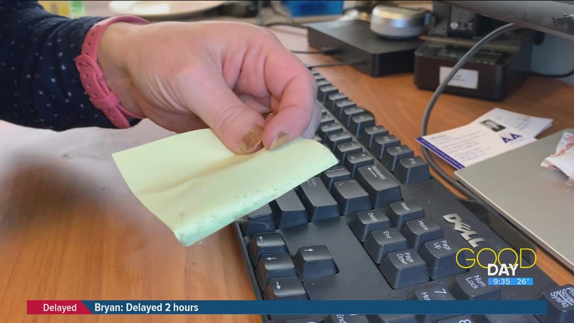 Sticky keys: How this common office item can clean up your desk | Good Day on WTOL 11