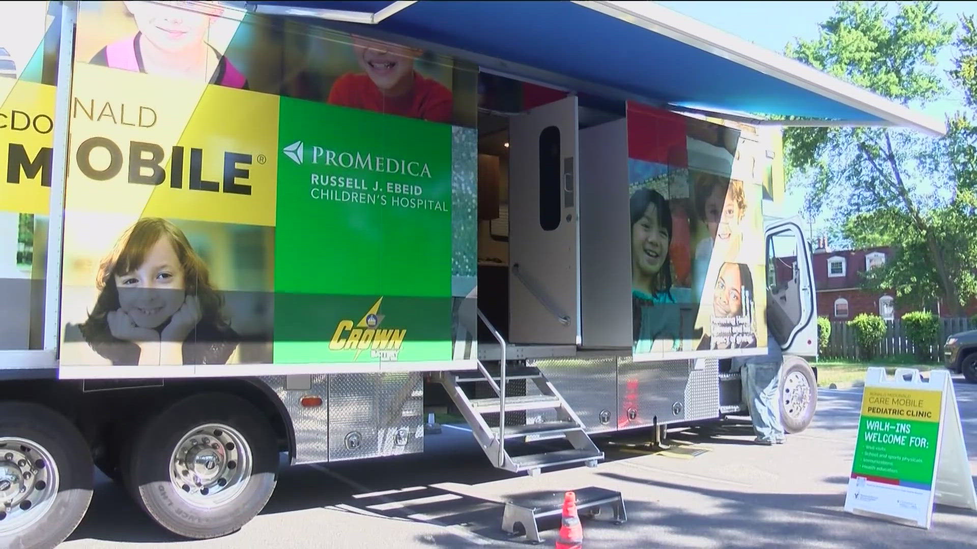 ProMedica is offering a mobile health clinic to help students stay healthy.