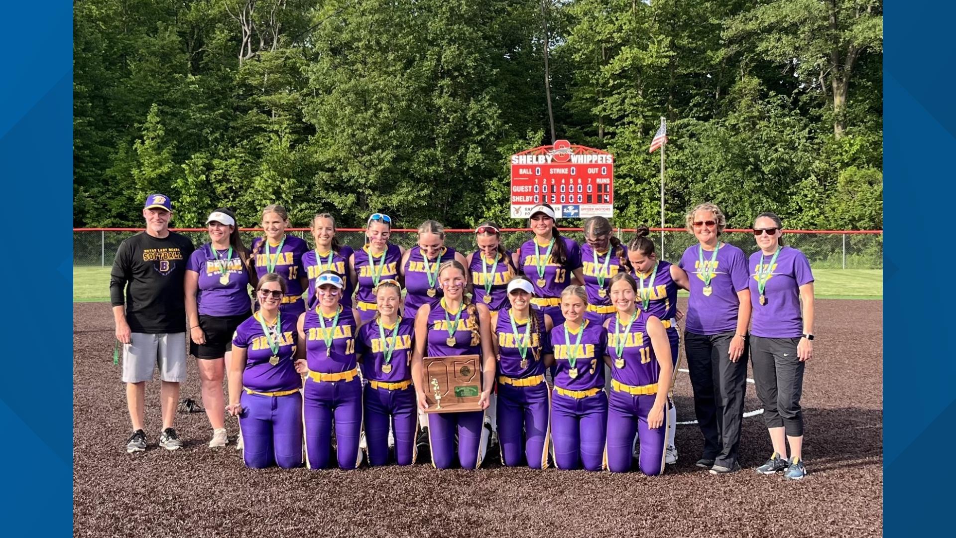 The Golden Bears are making school history this weekend in Akron as the softball program competes in its first-ever state tournament.