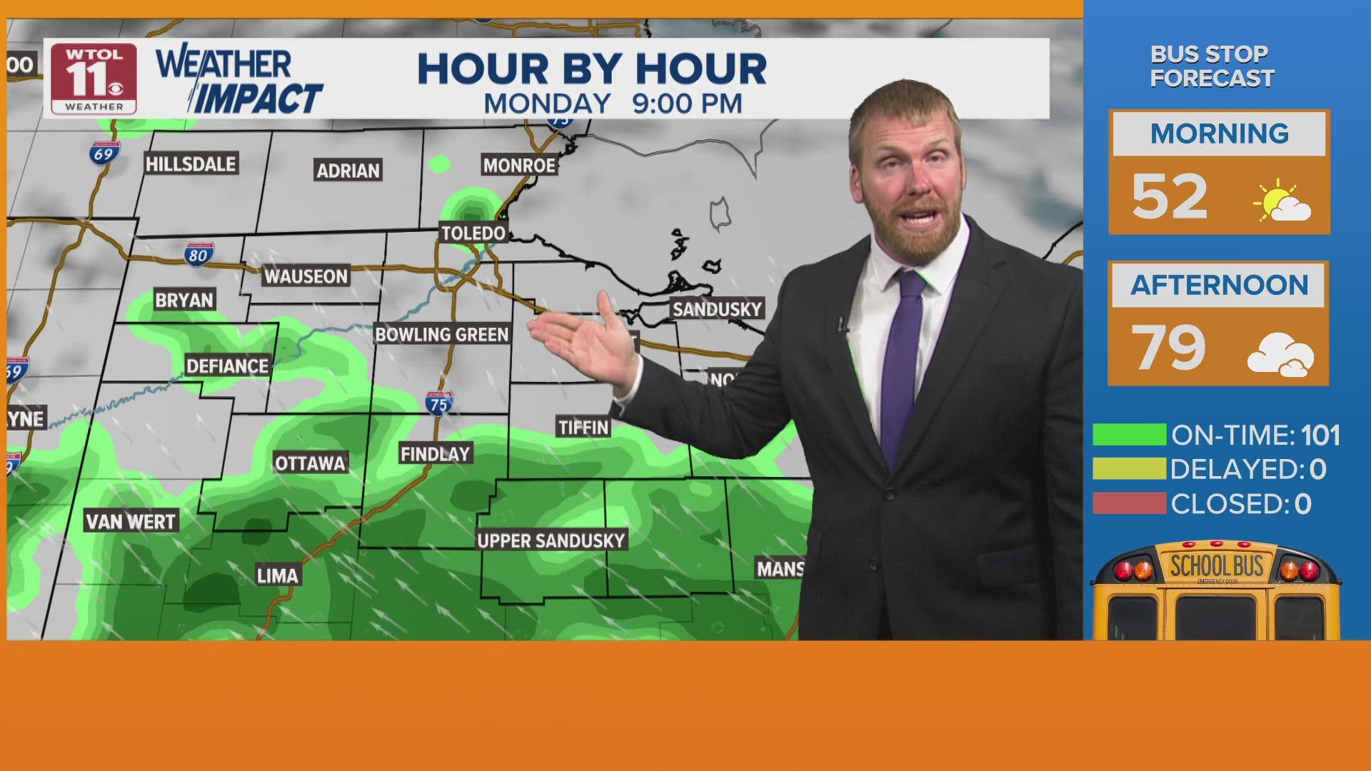 Warmer Monday, rain returns Tuesday | WTOL 11 Weather | wtol.com