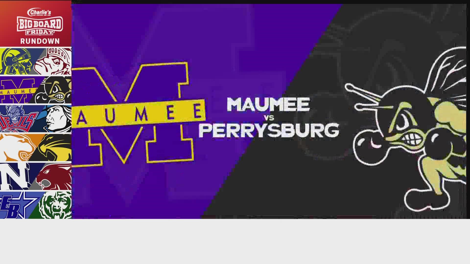Maumee, Perrysburg NLL football Battle for Ding Dong Bell ends