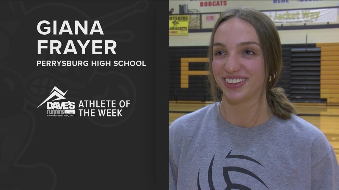 Perrysburg's Giana Frayer sets new school records, earns Athlete of the Week honors