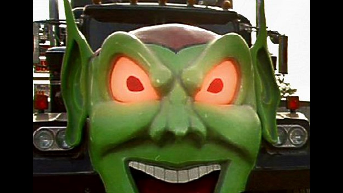 green goblin head