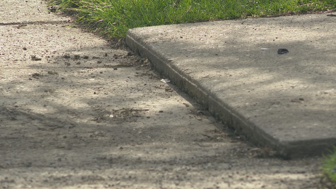Call 11 for Action: Toledo woman dealing with sinking sidewalk