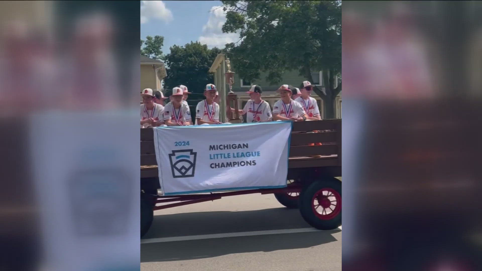 The Tecumseh Area Little League is the first little league team to ever bring home a state championship.