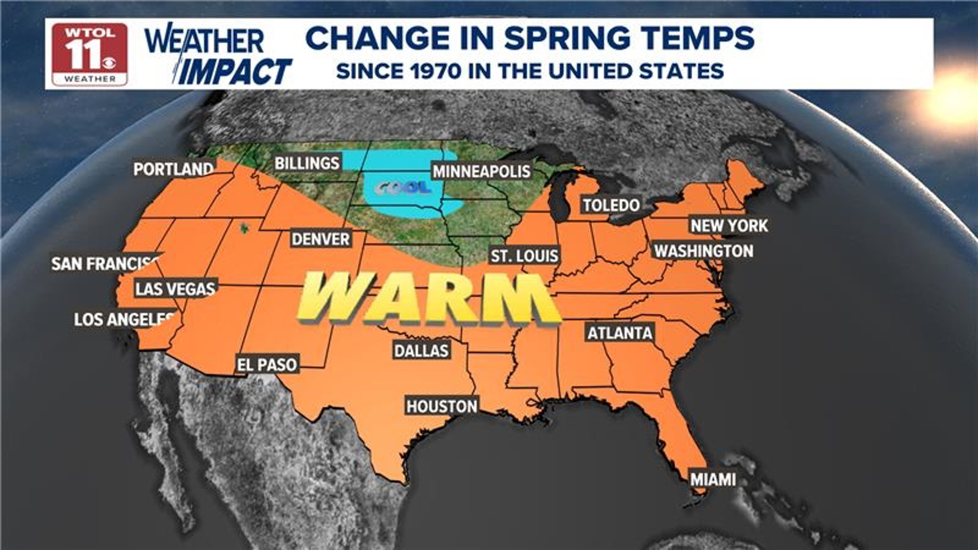 Springtime signs arrive earlier as climate change continues | Climate ...