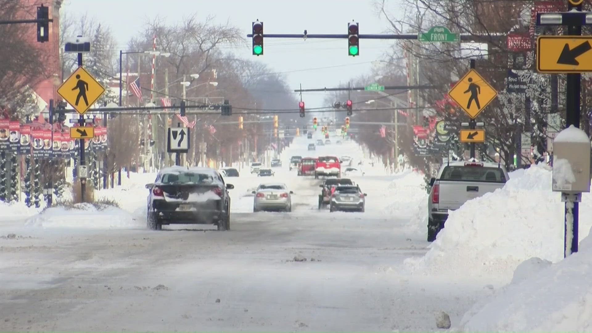 Latest on weather conditions after winter storm hits the area | 6 p.m ...