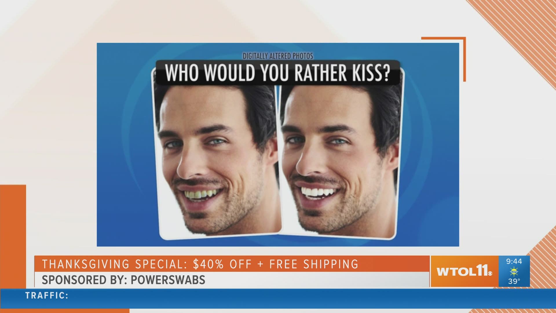 Give yourself the gift of a whiter, brighter smile this holiday season with PowerSwabs!