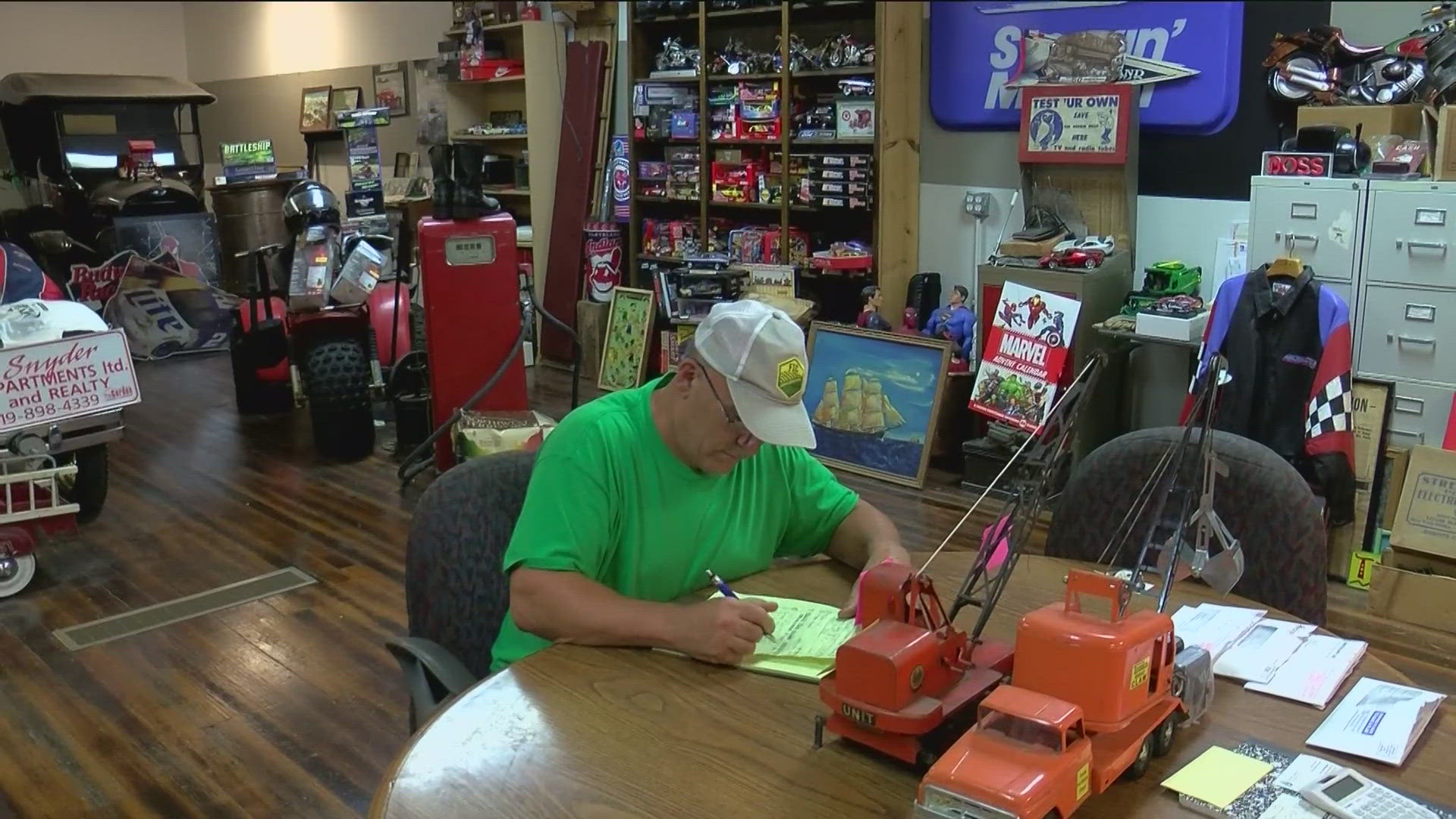 Adam Snyder was inspired to help after watching WTOL 11's story  at the end of July about the animals at Riverside Park being harmed by darts.