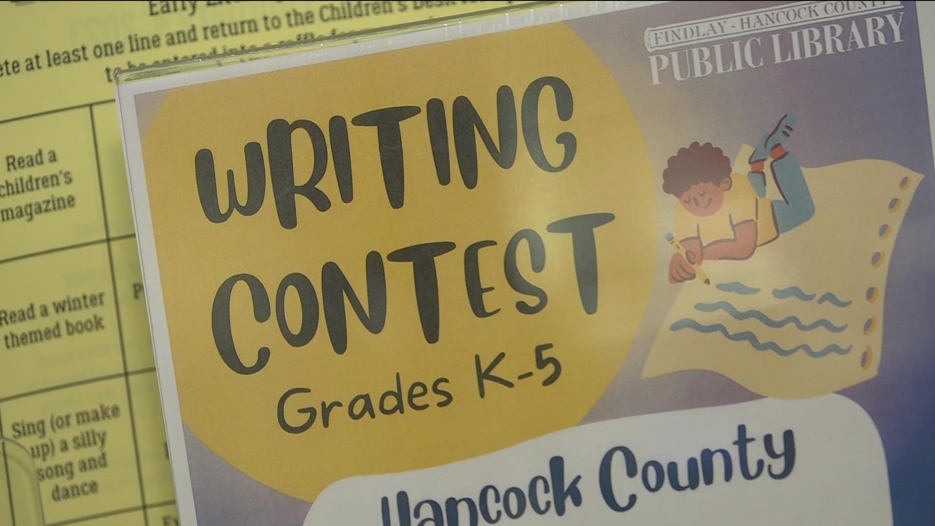 The Tell-a-Tale Contest offers Hancock County students the chance to see their stories in print.