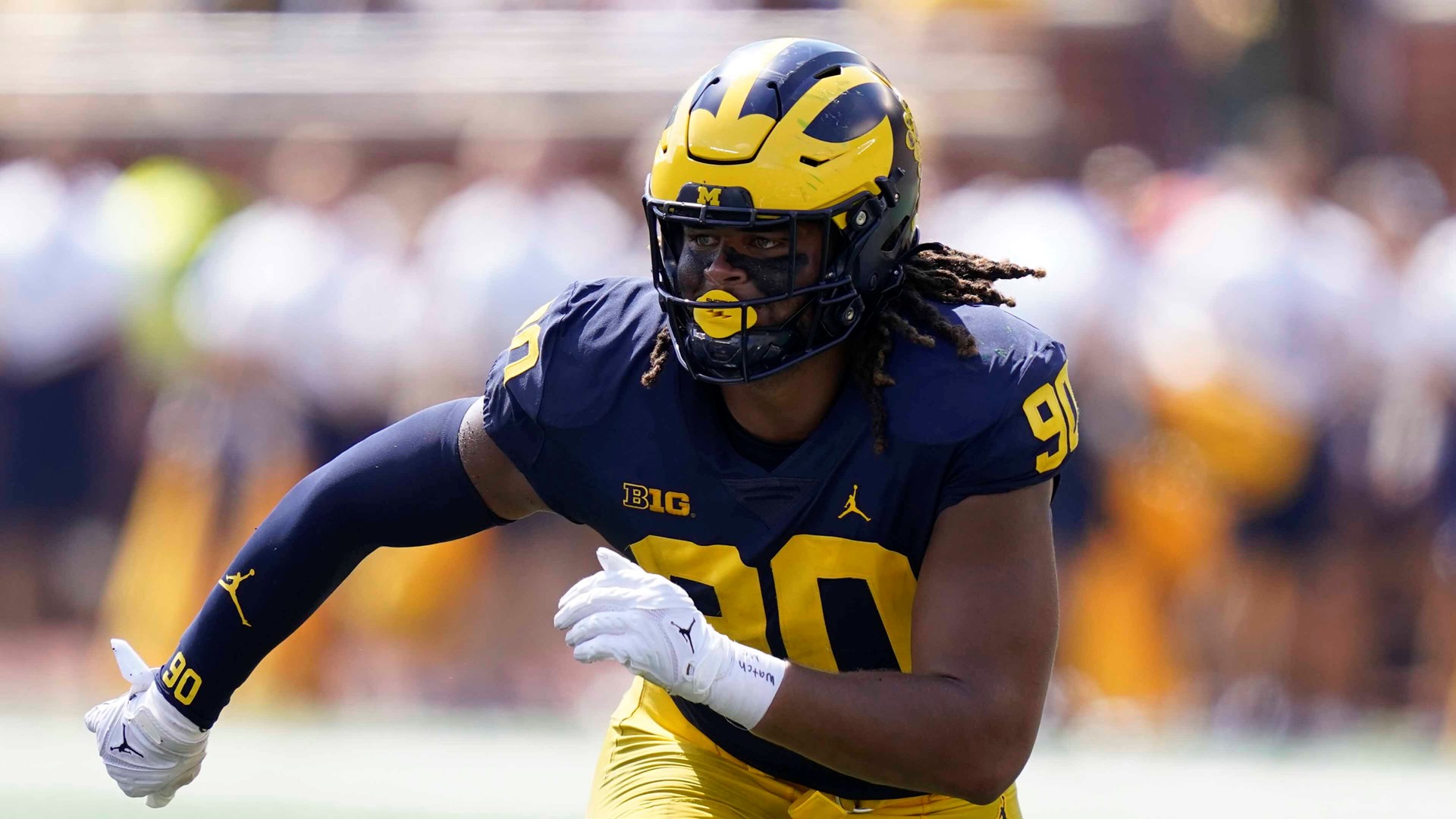 Michigan star defensive lineman was slowed down by injuries to end regular season, but is back and ready to produce in the Fiesta Bowl.
