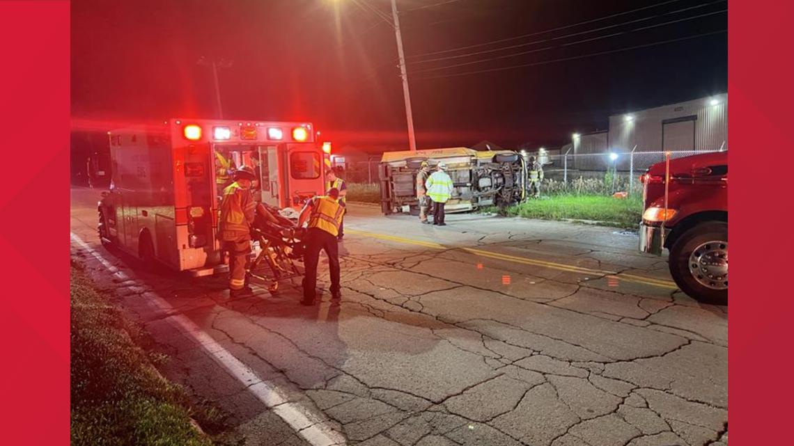 Driver injured in north Toledo crash