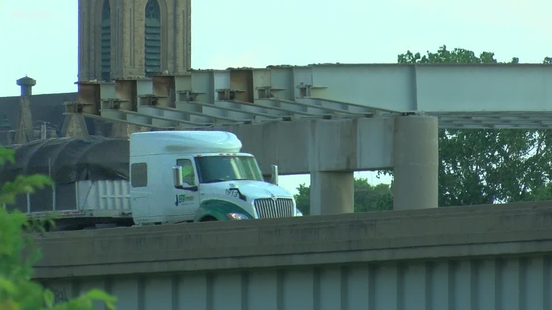 Left-hand merge ramps from the Trail to I-75 will be closed for approximately two years as part of the mega I-75 widening project.