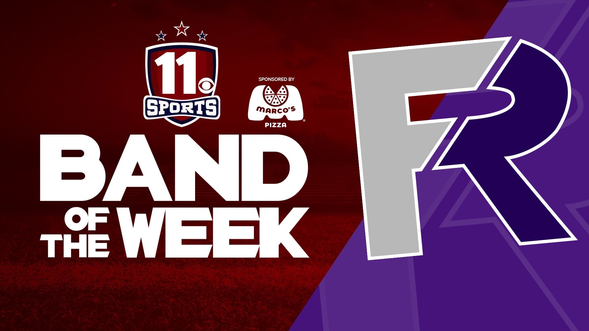 WTOL 11's Band of the Week! Check out the Sept. 15, 2023, half-time performance of Fremont Ross High School's band.