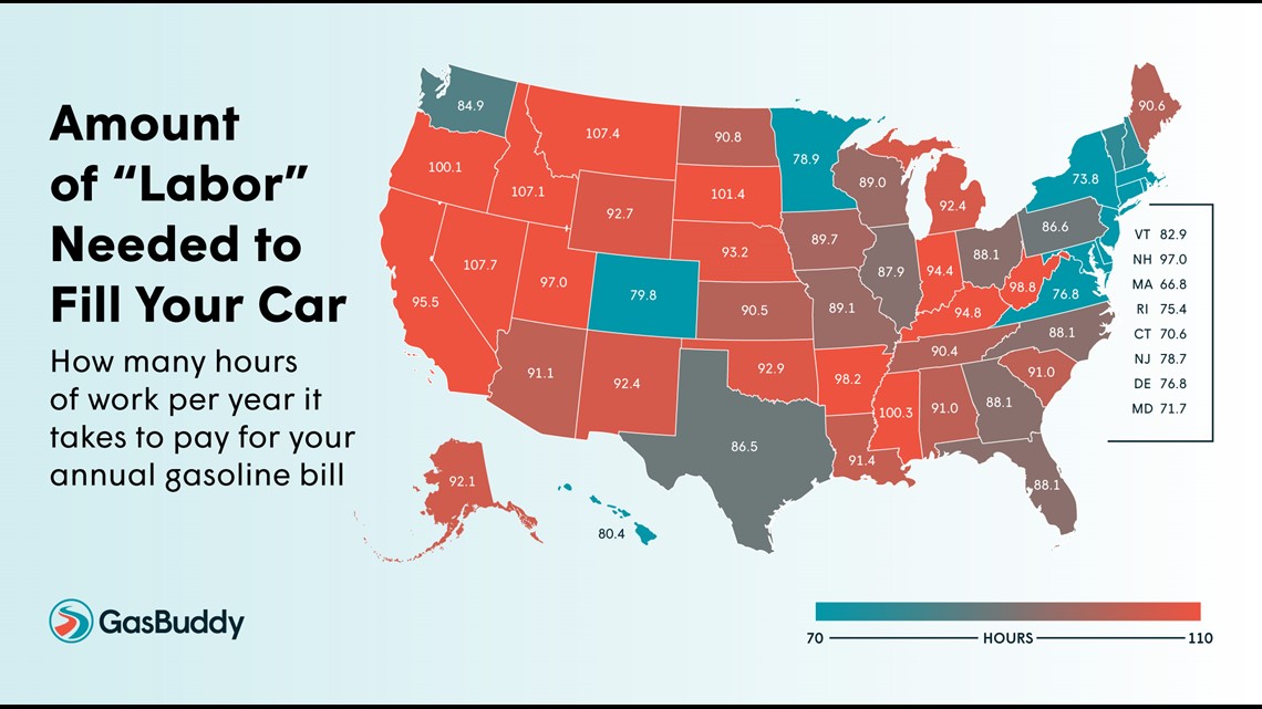 Labor Day gas prices to be lowest in 3 years